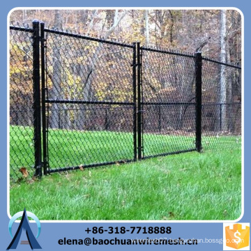 top quality used chain link fence for sale, steel construction chain link fence